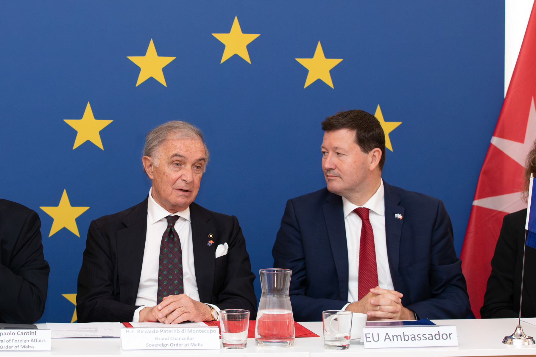 Cooperation and Responses to Global Crises: Grand Chancellor Meets European Union Ambassadors