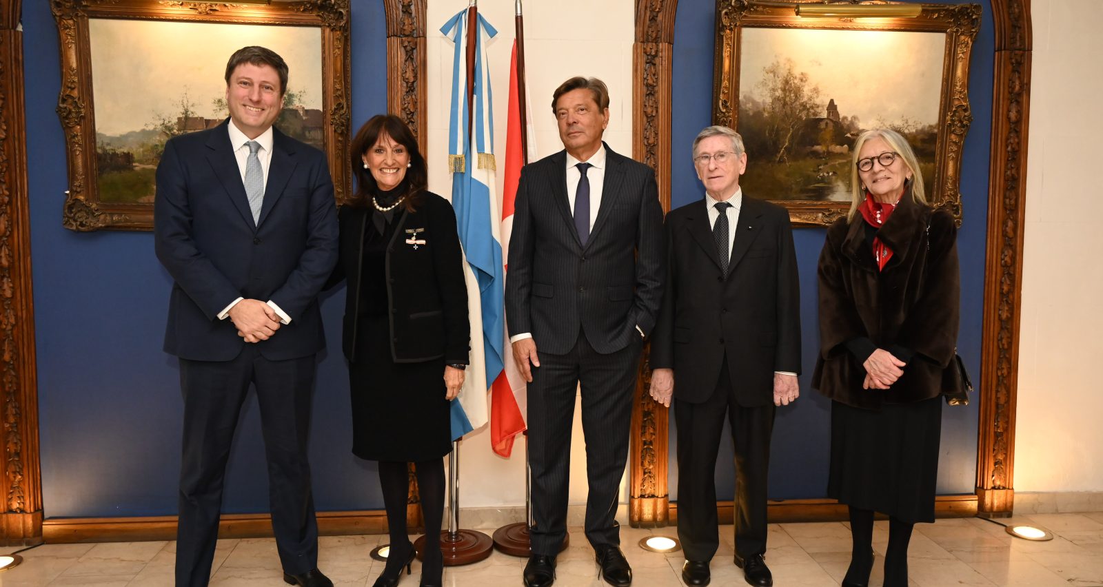 Reception hosted by H.E. the Ambassador at the French Club