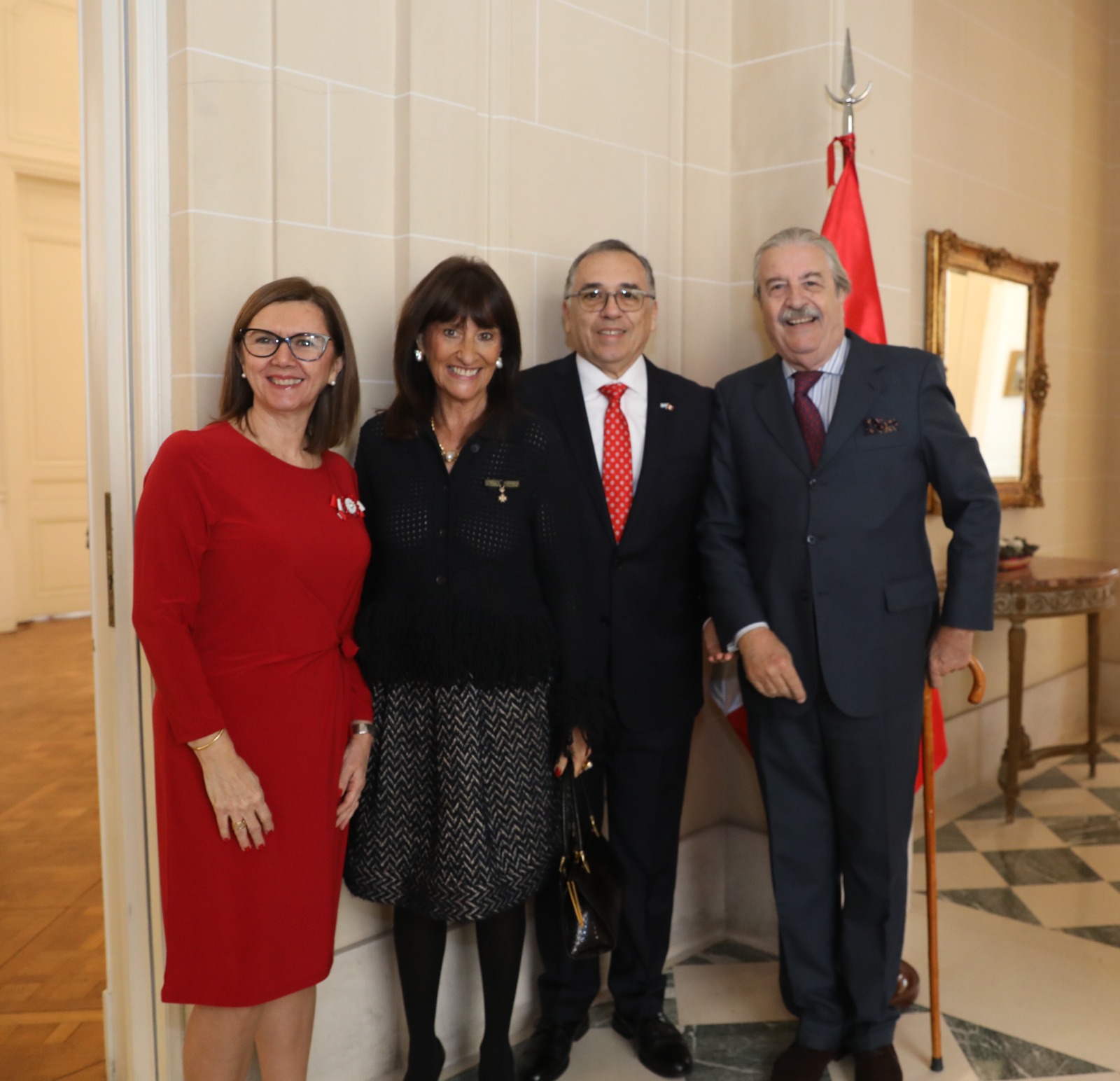 Recepción en la Embajada de la República del Perú