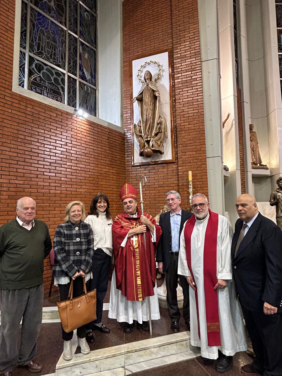Inauguración «¿Quién es el Hombre de la Sabana Santa?» Catedral de Avellaneda