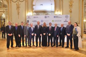 El Consejo Interamericano de Comercio y Producción (CICyP) recibió al canciller Pablo Quirno en el tradicional almuerzo de trabajo en el Alvear Palace Hotel.