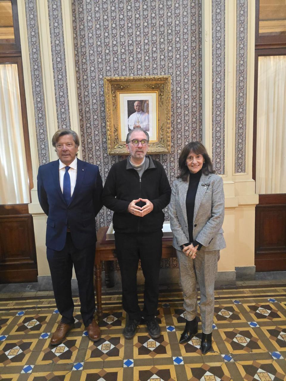 Entrega de frazadas Arzobispado de La Plata